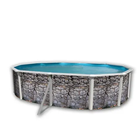 Piscina Toi Decorate Silver Luna 550x366x120 N102