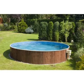 Piscina Azuro in Finto Legno 550x120
