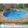 Piscina Azuro in Finto Legno 550x370x120