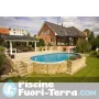 Piscina Azuro in Finto Legno 910x460x120