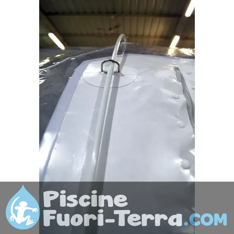Copertura per piscina, copertura protettiva per piscina, impermeabile e anti UV, copertura rotonda per piscina (310*310*20 cm) | Leroy Merlin