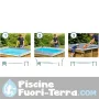 Piscina Pistacchio 226x226x68 cm Procopi