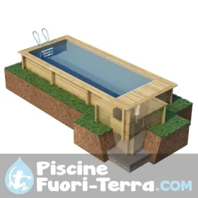 Piscina Tropic Octo 414x120 cm Procopi