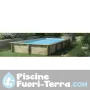 Piscina Weva Rettangolare 653x353x133 cm Procopi