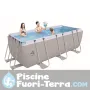 Piscina Jilong Passaat Tubolare Grigia 400x200x99 cm 17726FR