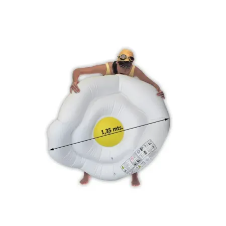 Materassino gonfiabile Gigante Toi Uovo Fritto 135x115 7005