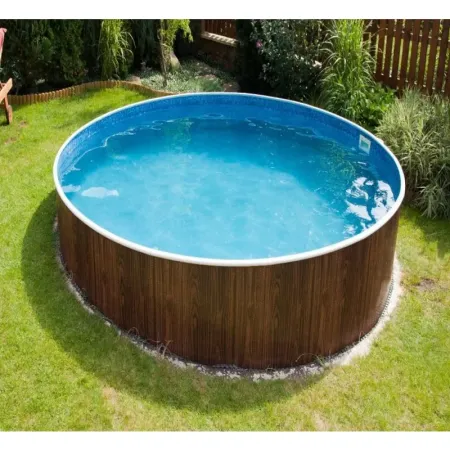 Piscina Azuro in Finto Legno 360x120