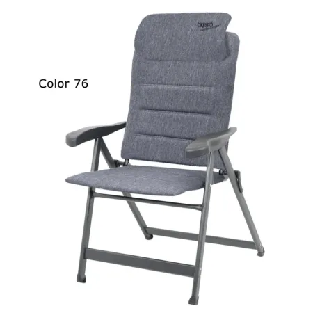 Sedia a braccioli Compact natur elegant 7 posizioni e alluminio verniciato