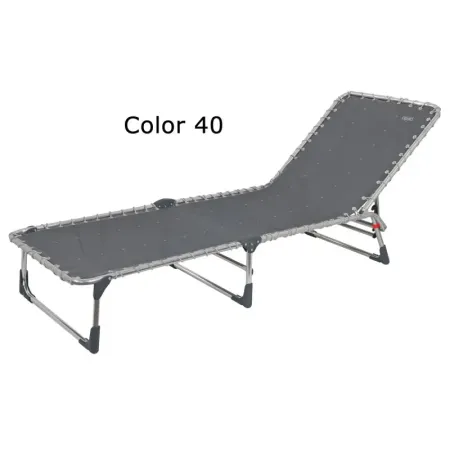 Letto regolabile elastico in alluminio