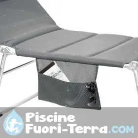 Tavolo alluminio verniciato 65x52x48-69