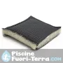 Sedia a braccioli Deluxe XXL multifibra imbottito 7 posizioni extra largo