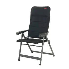 Sedia a braccioli Air Deluxe alluminio con 7 posizioni e sedile lungo