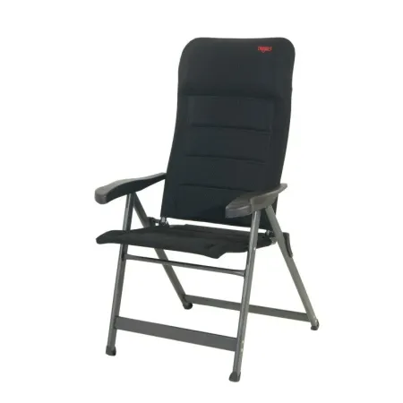 Sedia a braccioli Air Deluxe alluminio con 7 posizioni e sedile lungo