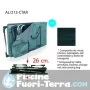 Set Crespo tavolo y 2 sedie a braccioli con poggiapiedi air elegant