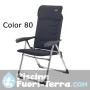 Set Crespo tavolo y 2 sedie a braccioli con poggiapiedi air elegant