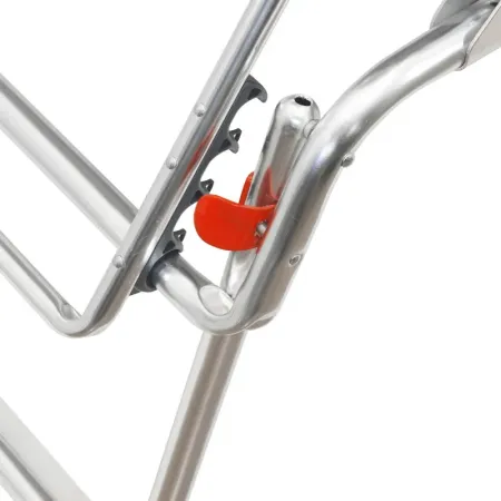 Letto regolabile rinforzato elastico in alluminio