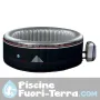 Spa Netspa Montana Nero 6 Persone 204x70 cm SP-MTA165B