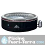 Spa Netspa Montana Nero 6 Persone 204x70 cm SP-MTA165B