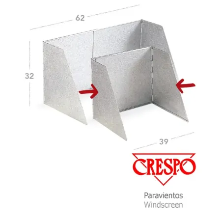 Paravento estensibile altezza 30