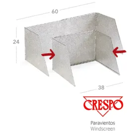 Paravento estensibile altezza 24