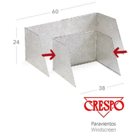 Paravento estensibile altezza 24