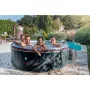 Spa Netspa Montana Nero 6 Persone 204x70 cm SP-MTA165B
