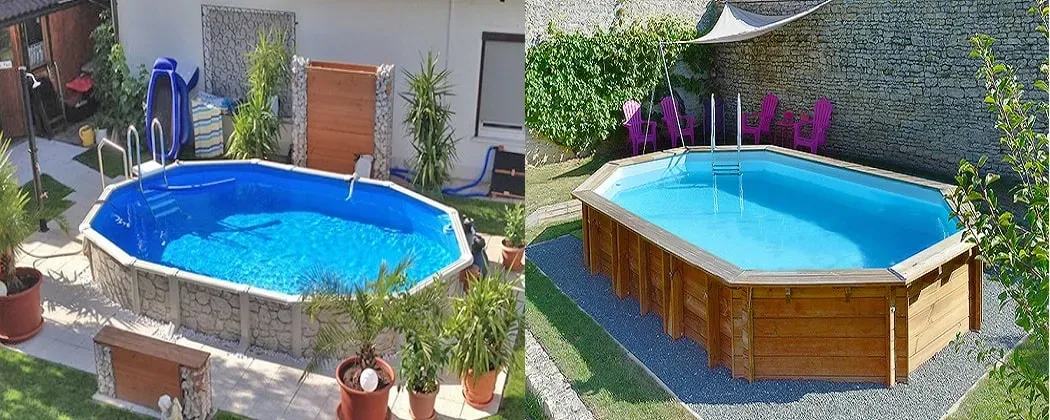 Piscine Seminterrate