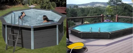 Piscine in Legno Composite