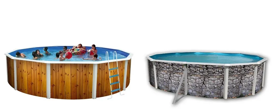 Piscine Toi Decorate Silver Luna