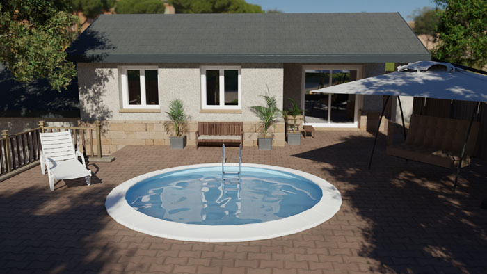 Come avere una piscina interrata in giardino?