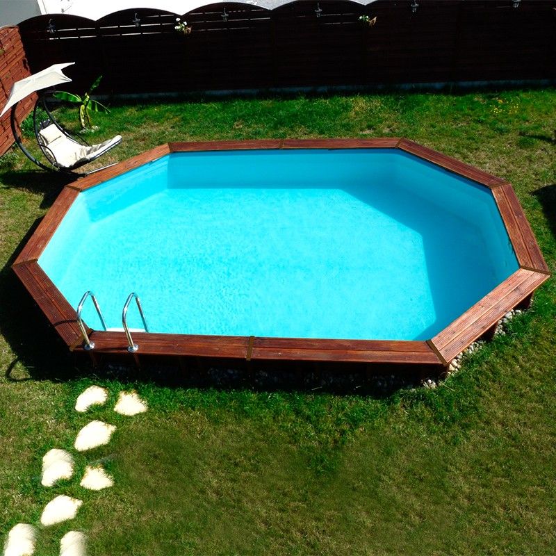 5 passaggi per installare una piscina di legno interrata
