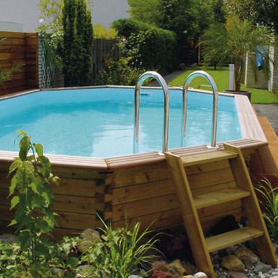 Piscine Ottagonali in Legno