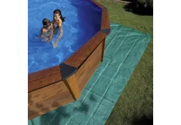 Perché mettere un tappetino a terra prima di montare la piscina?